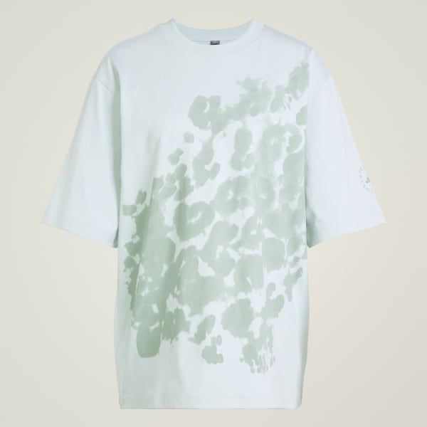 Gronn adidas by Stella McCartney Graphic T-skjorte