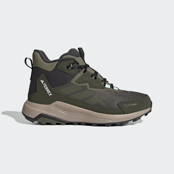 あっきー adidas Terrex Anylander CLIMAWARM+ Hiking Shoes - Green | Free
