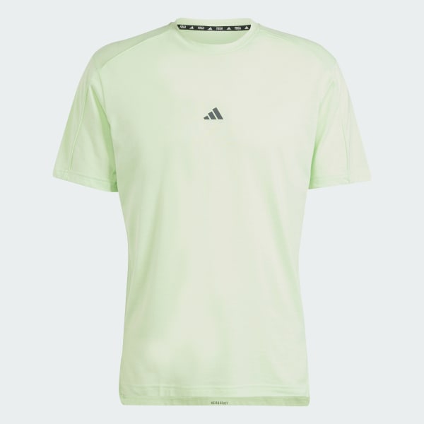 Verde Playera de Entrenamiento Yoga
