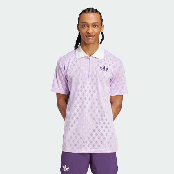 Purple Tennis Pro Climacool+ FreeLift Polo Shirt