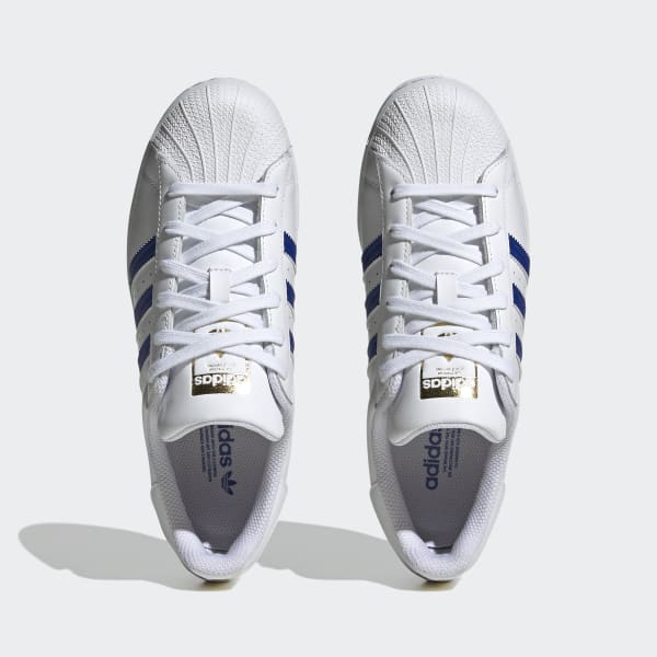 Adidas Originals Superstar Semi Lucid 11.5 / White/Semi Lucid Blue/Hazy Copper