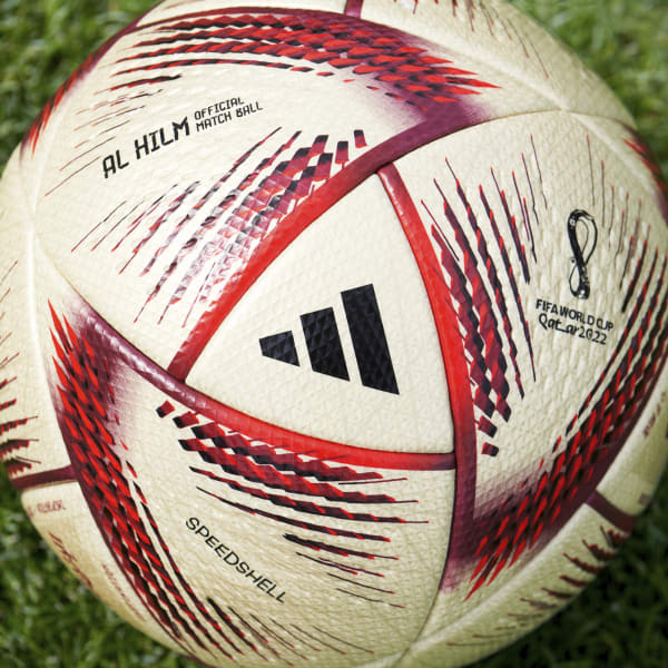 adidas Al Hilm Pro FIFA Qatar Coupe du Monde Ballon Final - Taille 5  (HC0437)