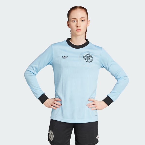 modrá Dres Germany Anniversary Long Sleeve