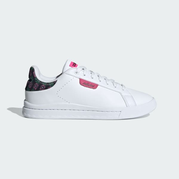 White Court Silk Shoes