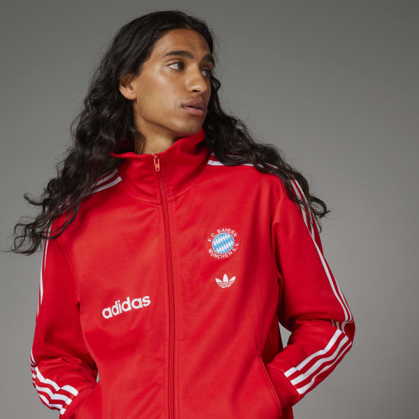 Adidas beckenbauer rust red best sale
