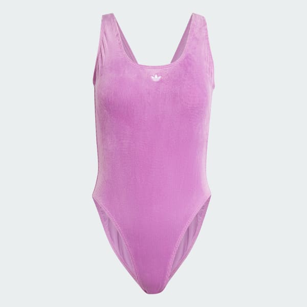 Roxo Fato de Banho Essentials