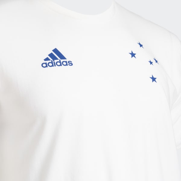 Branco Camiseta Concentração Cruzeiro MGI33