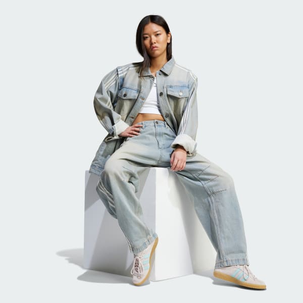 Mehrfarbig Adilenium Season 3 Two-in-One Denim Hemdjacke