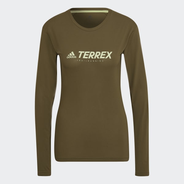 Gronn Terrex Primeblue Trail T-skjorte 22404