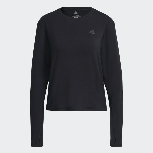 cerná Tričko Run Icons Made with Nature Running Long Sleeve CZ868