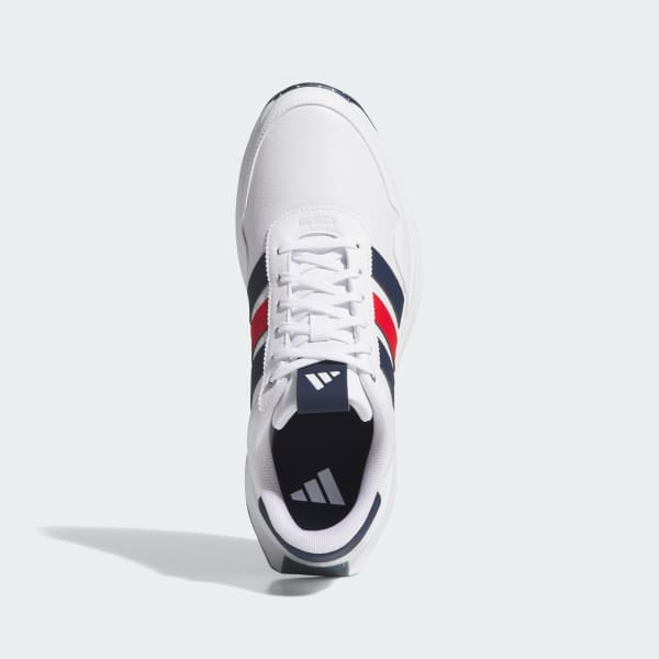 White S2G 26 LEATHER SPIKELESS GOLF SHOES