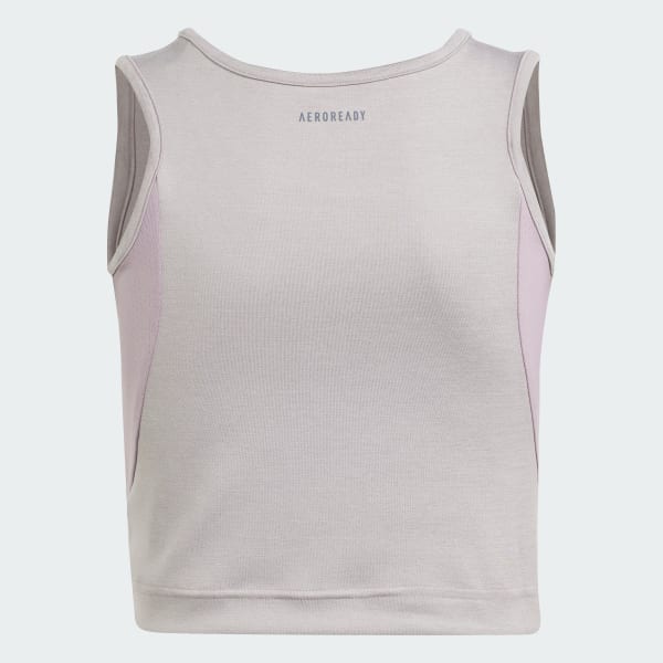 fialová Luxe Crop Top Kids