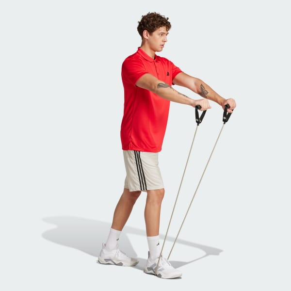 Red Train Essentials Training Polo Shirt