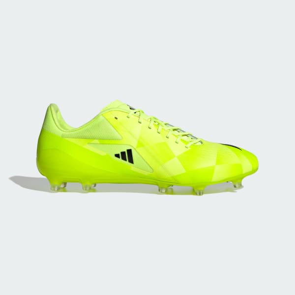 Amarillo Botines de rugby Adizero RS15 Pro para terreno firme