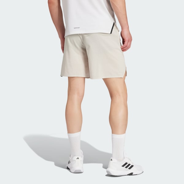 Beige Designed for Training HIIT Workout HEAT.RDY Shorts