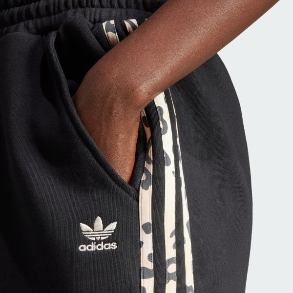 adidas Originals Leopard Luxe Joggers Black adidas UK