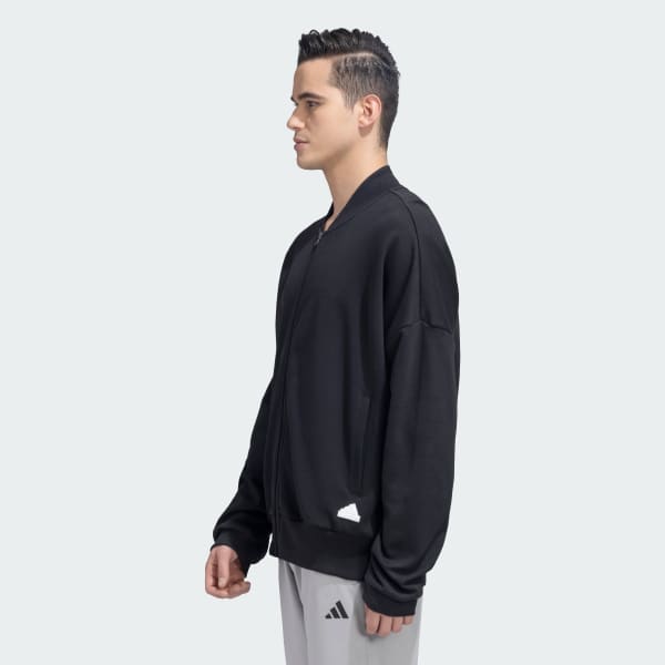 Black FUTURE ICONS BADGE OF SPORT TRACKJACKET