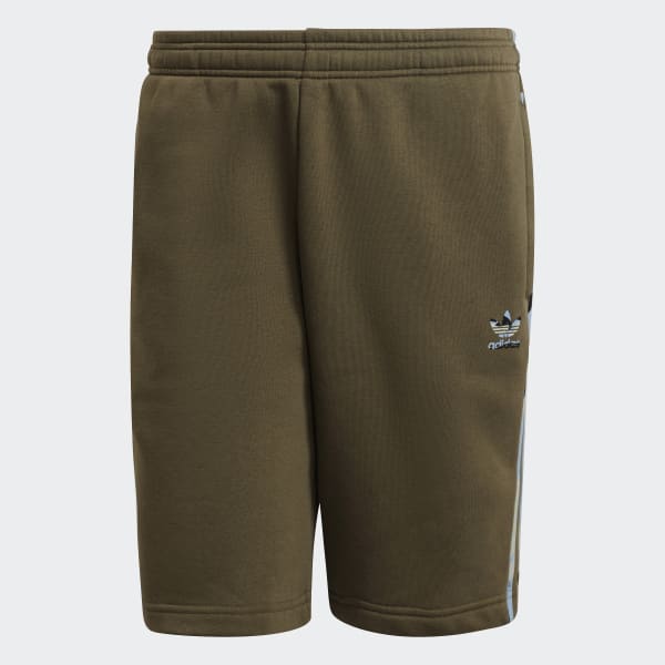 Zielony Graphics Camo Shorts