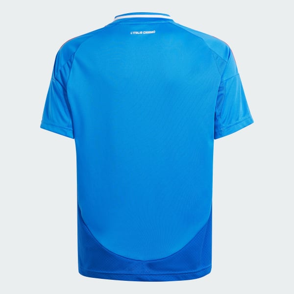 Azul Camiseta Local Italia 24 Niños