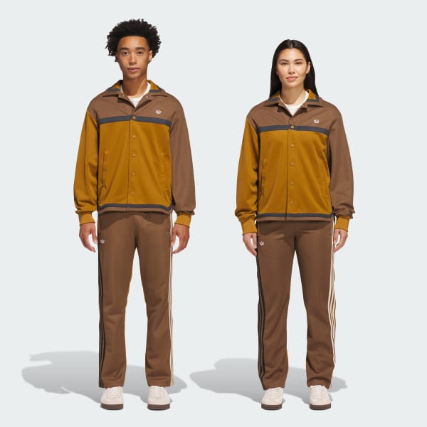 Brown Clot Adibreak Pants by Edison Chen (Gender Neutral)