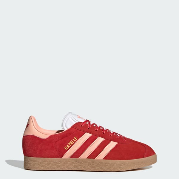 adidas Gazelle Shoes - Red | Free Shipping with adiClub | adidas