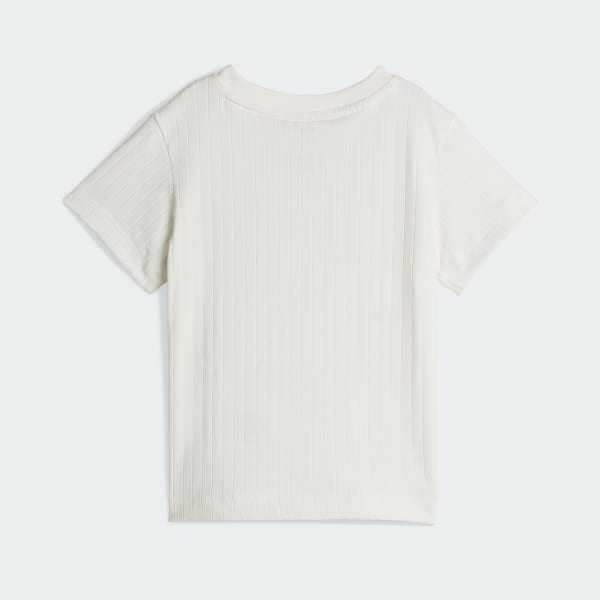 zelená SÚPRAVA REGULAR WIDE RIB SHORT T-SHIRT SET