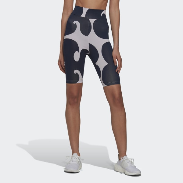 Μωβ Marimekko Rib Short Tights Knee Length CE328