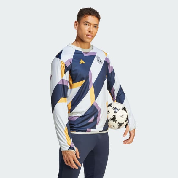 Adidas pre match warm up top deals