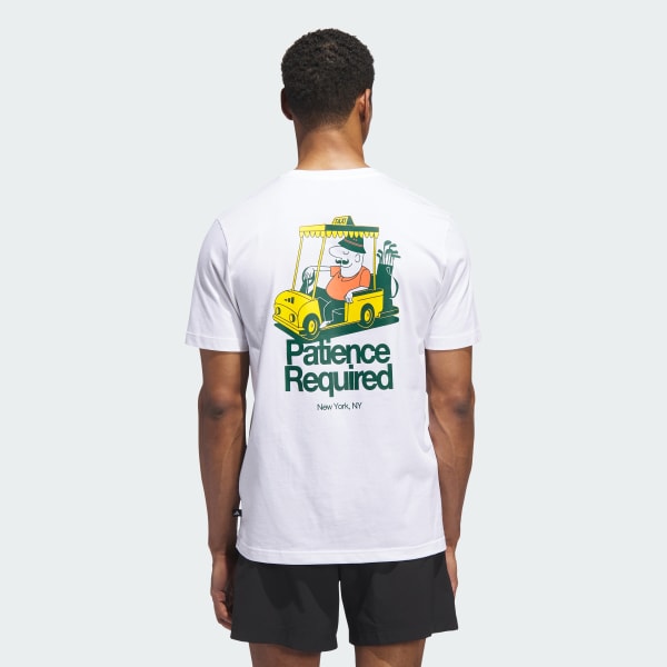 adidas Chip In Nyc Graphic Tee - White | Free Shipping with