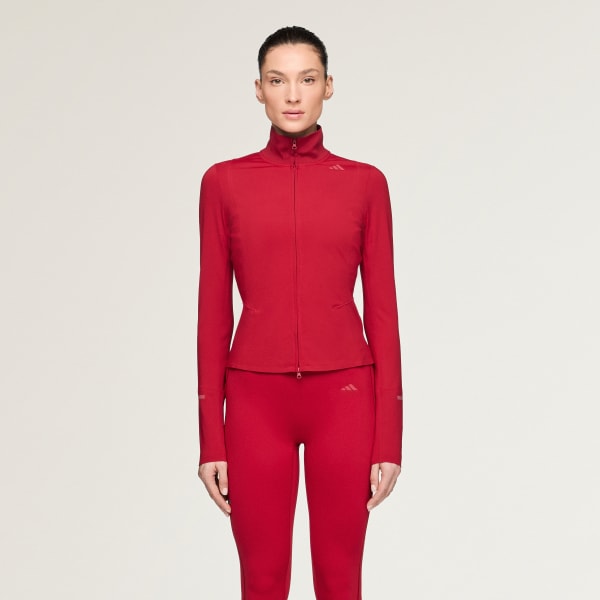 Bordowy Kurtka treningowa adidas x entire studios Mid layer