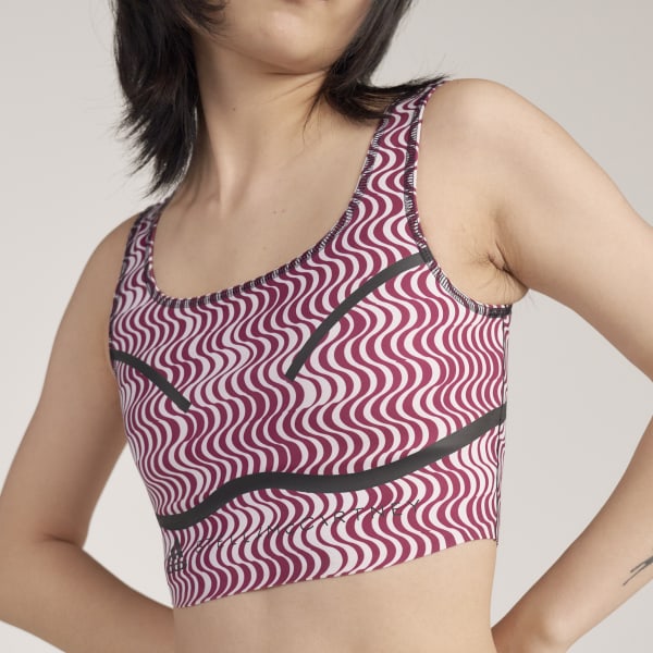 Rod adidas by Stella McCartney TruePurpose Printed croptop
