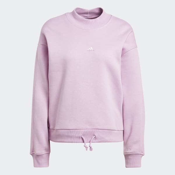 Lilla ALL SZN Fleece Mock Neck sweatshirt CM847