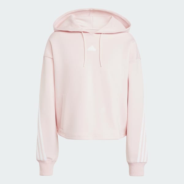 Pink Future Icons 3-Stripes Hoodie