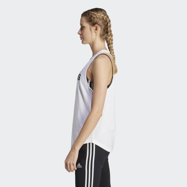 Weiss LOUNGEWEAR Essentials Loose Logo Tanktop