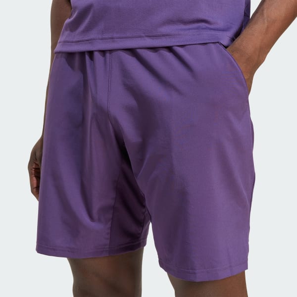 adidas Club Tennis Climacool Stretch Woven Shorts - Purple