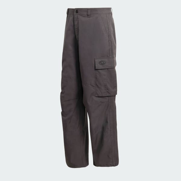 Siva KAPSÁČE 90s ALTERNATIVE SPORT WASHED CARGO PANTS