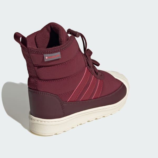 Adidas superstar metal toe Bordeaux enfant clearance