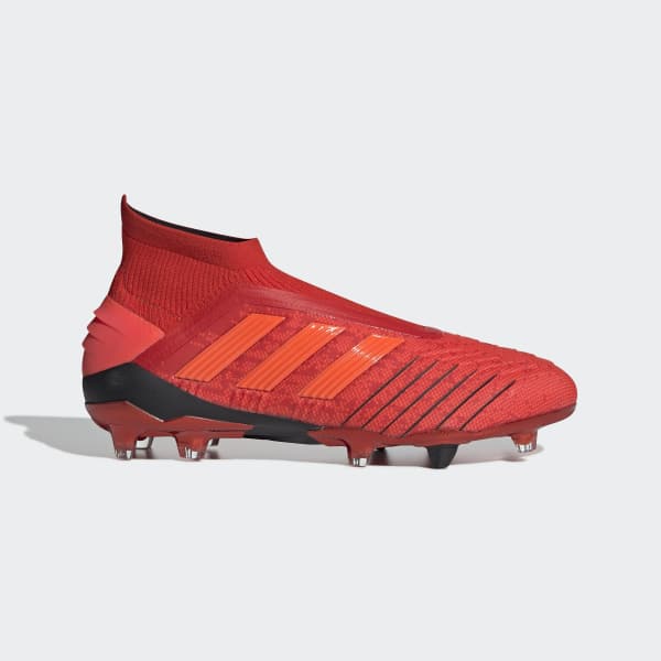 adidas Botines Predator 19+ Terreno Firme - Rojo | adidas Argentina