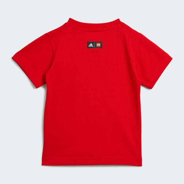 Red adidas x Classic LEGO® Graphic Tee Kids