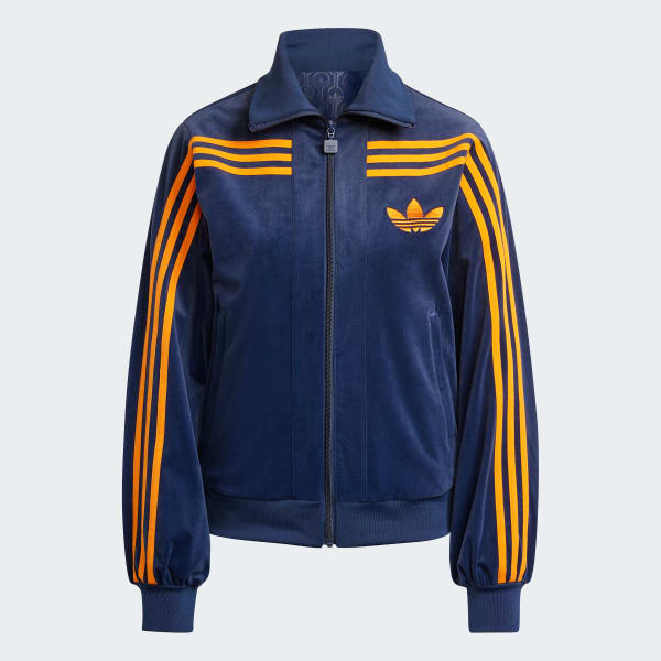 adidas 70s Velour Track Top - Pink | adidas GH