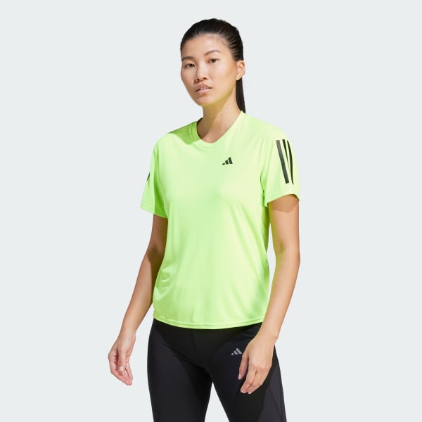 Bouwen hulp dikte adidas Own the Run Tee - Green | Women's Running | adidas US