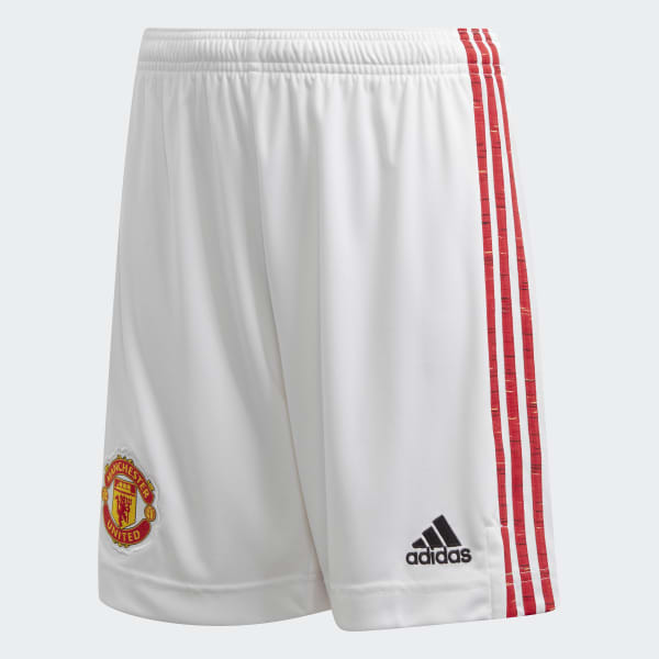 Transformador carbohidrato débiles Pantalones cortos de la primera equipación del Manchester United 20/21  blancos para niños | adidas España