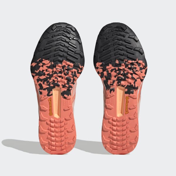 Orange Terrex Speed Ultra Trail Running Shoes