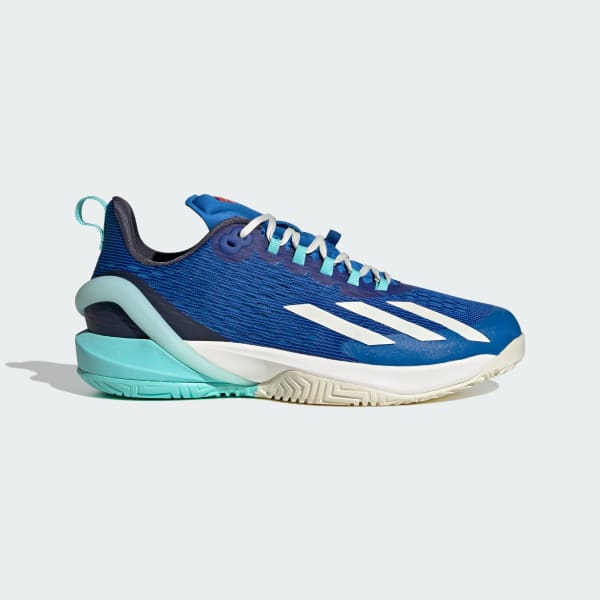 สีน้ำเงิน รองเท้าเทนนิส adizero Cybersonic