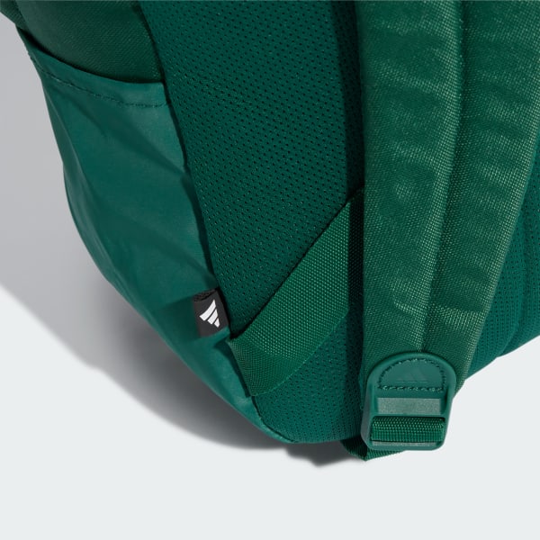 Green Classic Back-to-School 3-Stripes Backpack
