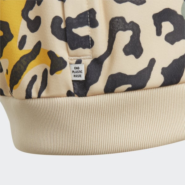 Bezowy Animal Print SST Set