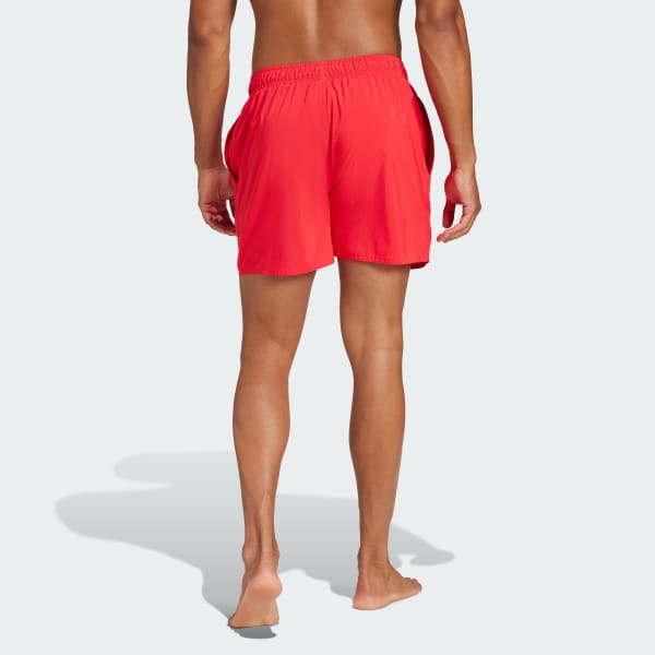 Κόκκινο Solid CLX Short-Length Swim Shorts