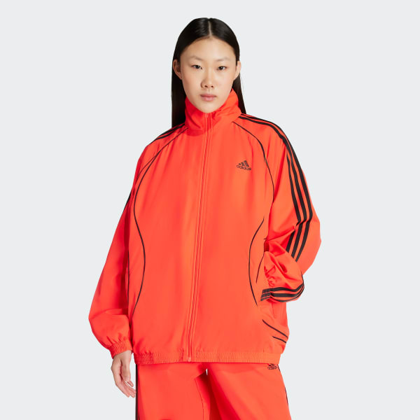 Rosso Giacca da allenamento Teamgeist adicolor Oversized Woven
