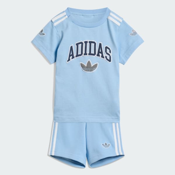 Blue TEE & SHORT SET