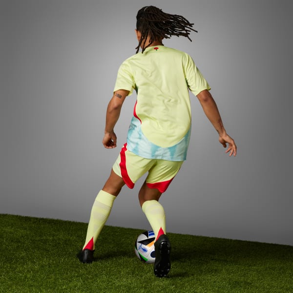 Amarillo Camiseta segunda equipación España 2024 Authentic